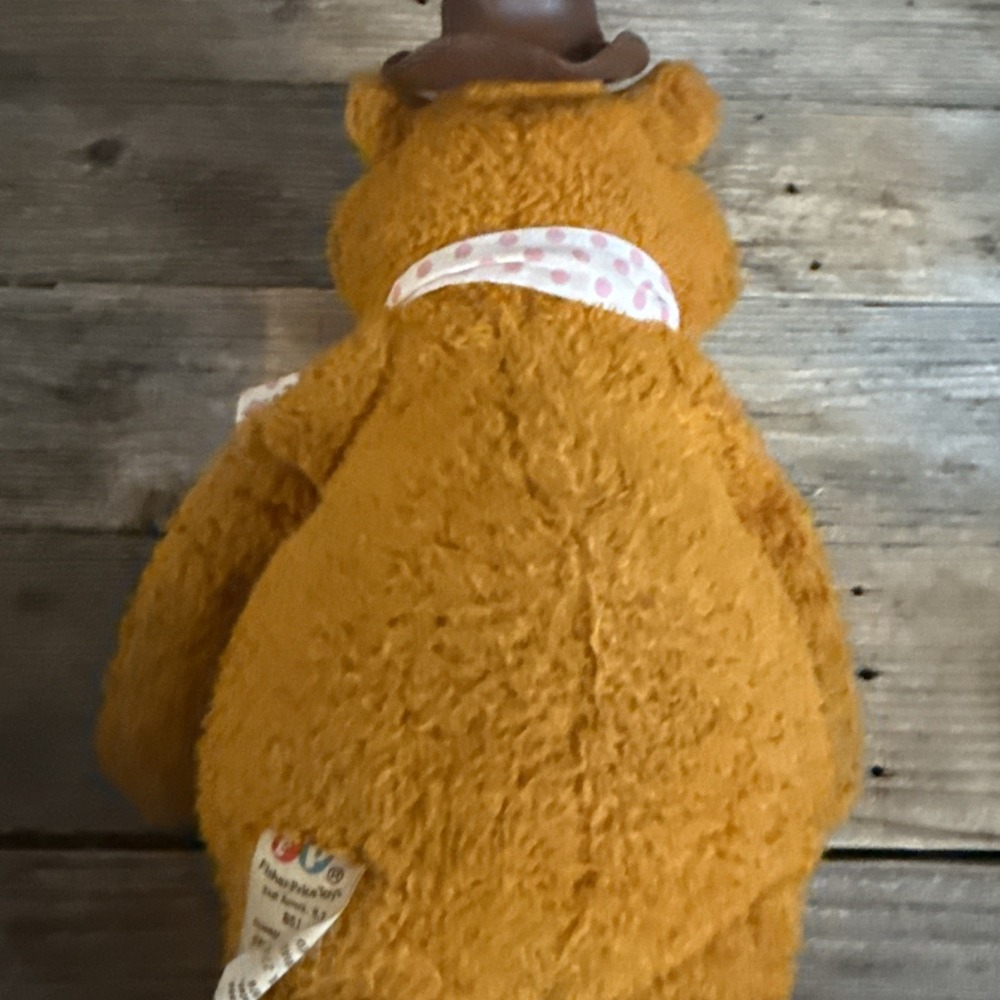 Vintage 1976 Fisher Price FOZZIE BEAR #851 Jim Henson The‎ Muppet Show Plush 14" - Picture 9 of 12